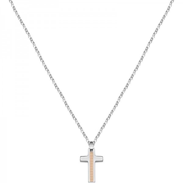 Acheter Collier Homme Morellato Motown SALS44 Croix