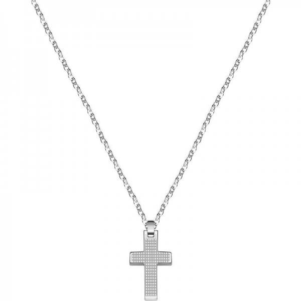 Acheter Collier Homme Morellato Motown SALS45 Croix