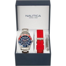 Orologio Uomo Nautica NST 07 Box Set NAI16500G Multifunzione