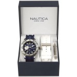 Buy Nautica Men's Watch BFD 100 Box Set NAI17512G Multifunction