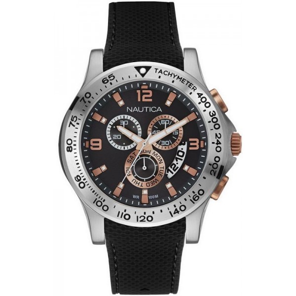 Buy Men's Nautica Watch NST 600 NAI19504G Chronograph