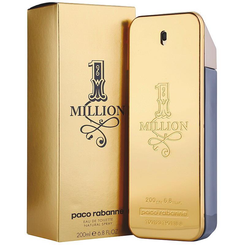Paco Rabanne One Million Perfume for Men Eau de Toilette EDT 200 ml ...