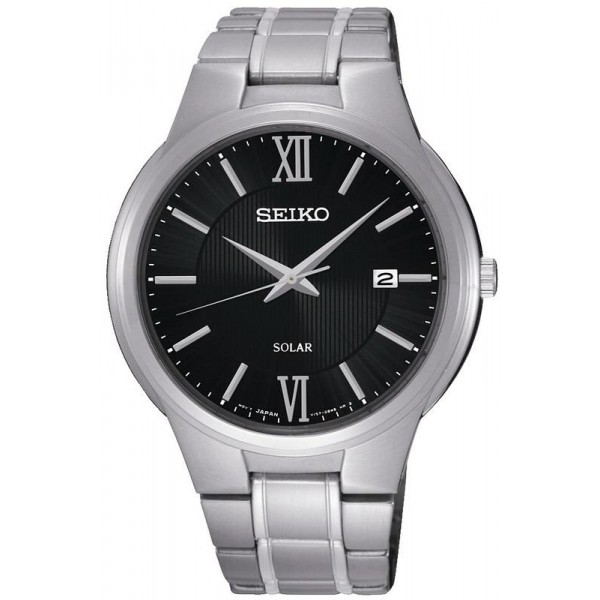 Купить Seiko Мужские Часы SNE387P1 Date Solar