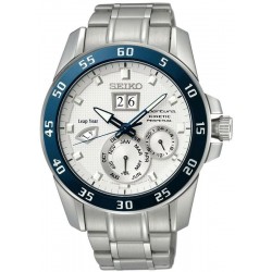 Купить Seiko Мужские Часы Sportura Kinetic Perpetual SNP085P1 Многофункциональный