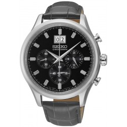Купить Seiko Мужские Часы SPC083P2 Кварцевый Хронограф