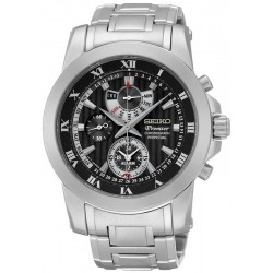 Купить Seiko Мужские Часы Premier Chronograph Perpetual Calendar Alarm SPC161P1