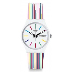 Swatch Женские Часы Gent White Samba GW712