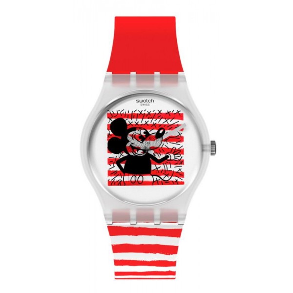 Acquistare Orologio Mickey Mouse Swatch Mouse Marinière GZ352