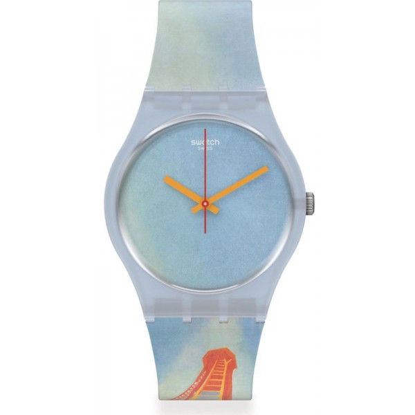 Buy Swatch Watch Centre Pompidou Eiffel Tower, by Robert Delaunay GZ357