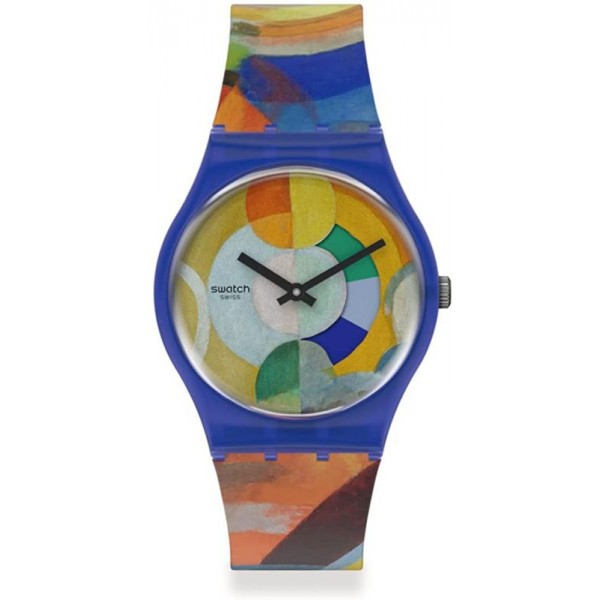 Swatch Uhr Centre Pompidou Carousel, by Robert Delaunay GZ712 kaufen
