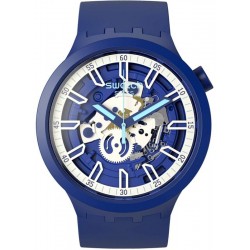 Swatch Uhr Big Bold Iswatch Blue SB01N102