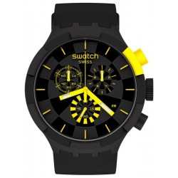 Acheter Montre Swatch Big Bold Chrono Checkpoint Yellow SB02B403