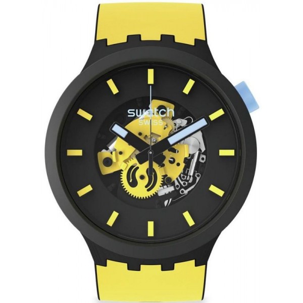 Swatch Uhr Big Bold Mustard Skies SB03B109 kaufen
