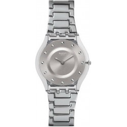 Montre Femme Swatch Skin Classic Silver Drawer SFK393G