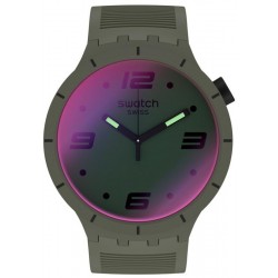 Swatch Uhr Big Bold Futuristic Green SO27M105