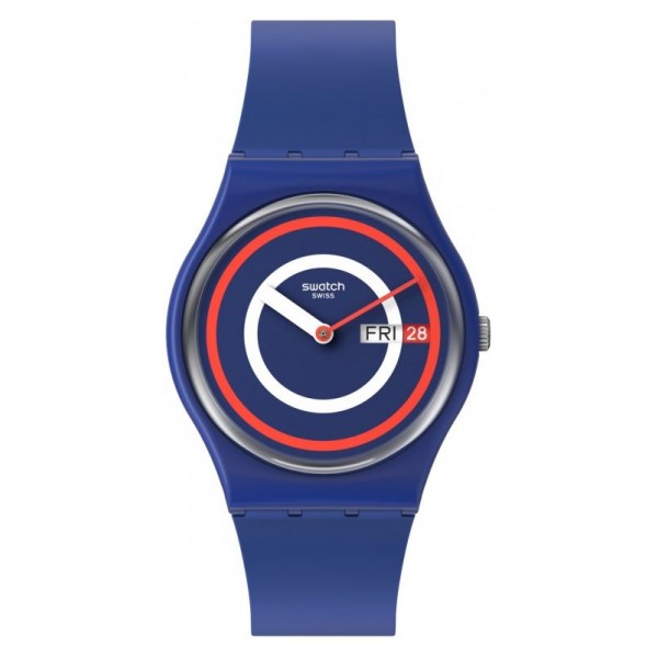 Купить Swatch Унисекс Часы Gent Swatch Blue To Basics SO28N703
