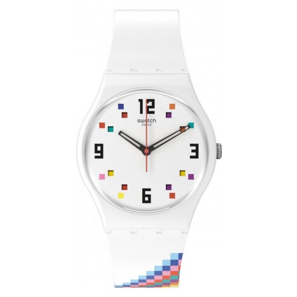 Купить Swatch Унисекс Часы Gent Merry-Go-Round Squares SO28W700