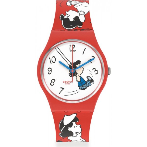 Comprar Reloj Swatch Peanuts Klunk! Lucy Van Pelt SO28Z106