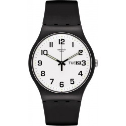 Buy Swatch Unisex Watch New Gent Twice Again SO29B703