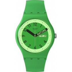 Buy Swatch Unisex Watch New Gent Proudly Green SO29G704
