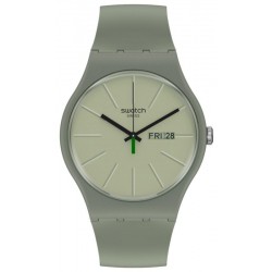 Swatch Унисекс Часы New Gent We In The Khaki Now SO29M700