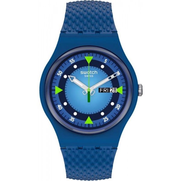 Купить Swatch Унисекс Часы New Gent Blue Blend SO29N701