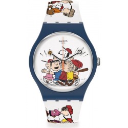Swatch Watch Peanuts First Base SO29Z107