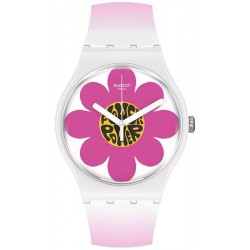 Купить Swatch Женские Часы New Gent Flower Hour SO32M104