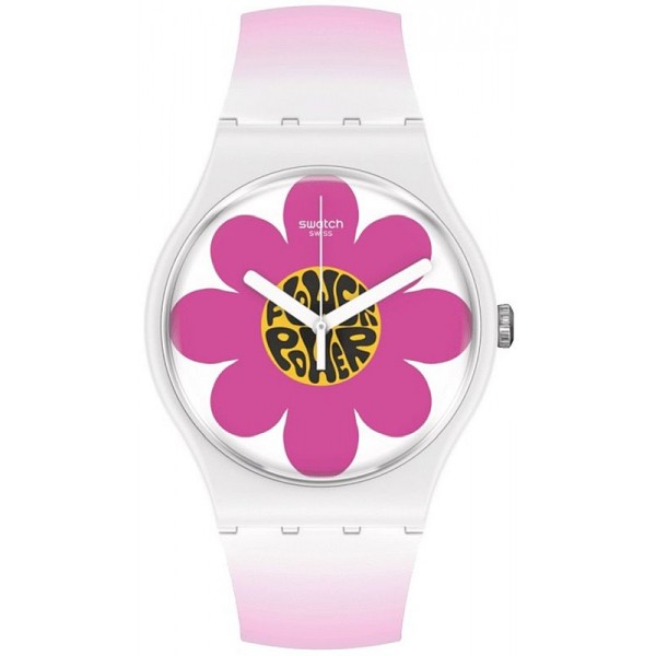 Orologio Donna Swatch New Gent Flower Hour SO32M104 Acquistare Orologio Donna Swatch New Gent Flower Hour SO32M104