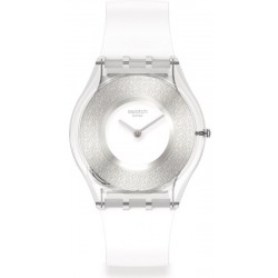 Acheter Montre Femme Swatch Skin Classic Magi White SS08K108