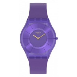 Montre Femme Swatch Skin Classic Purple Time SS08V103
