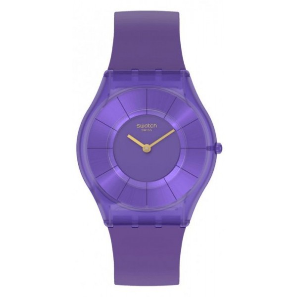 Acheter Montre Femme Swatch Skin Classic Purple Time SS08V103