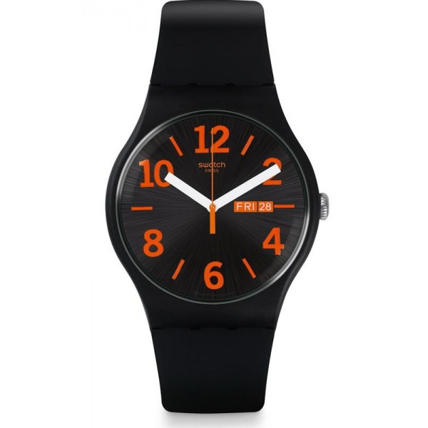Kaufen Sie Swatch Unisexuhr New Gent Orangio SUOB723