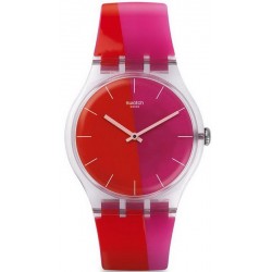 Купить Swatch Женские Часы New Gent Lampoonia SUOK117