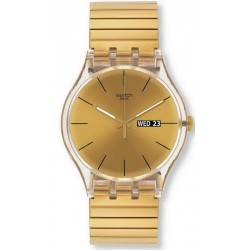 Swatch Unisexuhr New Gent Dazzling Light S SUOK702B
