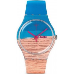 Swatch Unisexuhr New Gent Blue Pine SUOK706