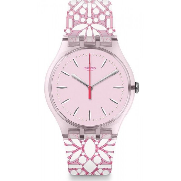 Women's Swatch Watch New Gent Fleurie SUOP109 Buy Women's Swatch Watch New Gent Fleurie SUOP109