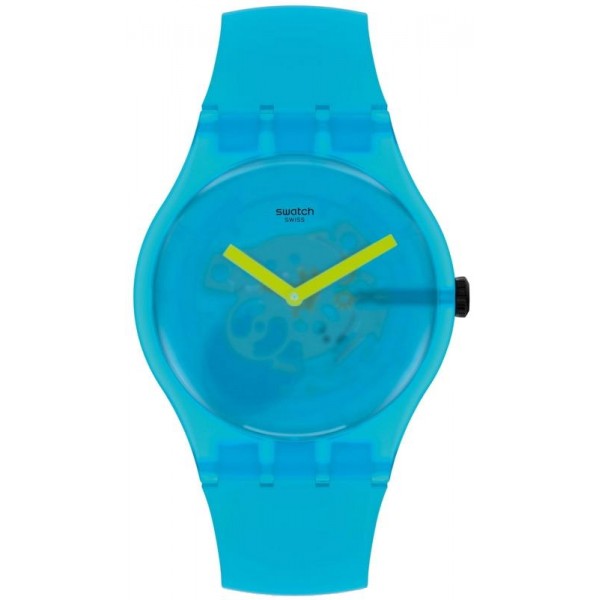 Купить Swatch Унисекс Часы New Gent Ocean Blur SUOS112