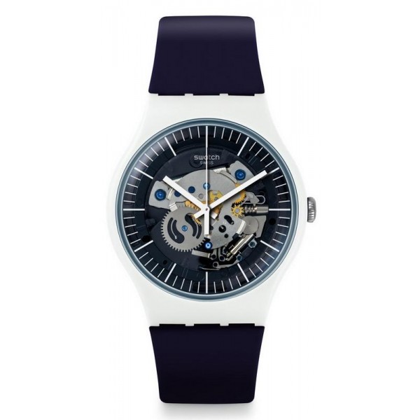 Swatch Herrenuhr New Gent Siliblue SUOW156 kaufen
