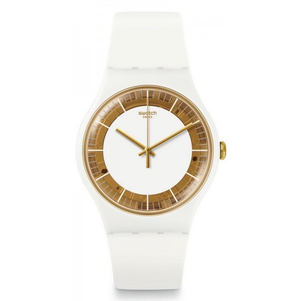 Comprar Reloj Mujer Swatch New Gent Siliwhite SUOW158