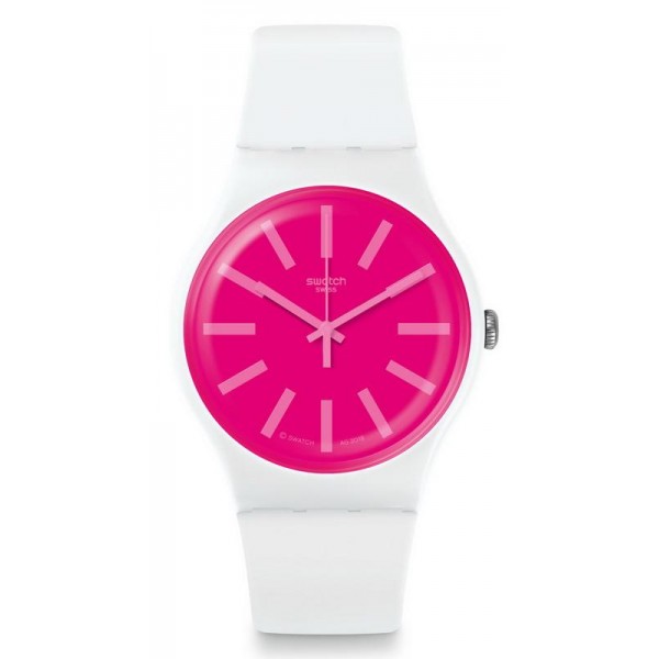 Kaufen Sie Swatch Unisexuhr New Gent Strawbeon SUOW162