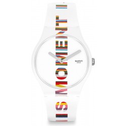 Swatch Unisexuhr New Gent Time's Magic SUOZ330