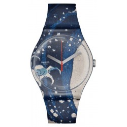 Swatch Watch The Great Wave by Hokusai & Astrolabe SUOZ351