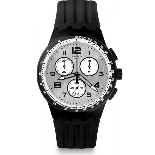 Kaufen Sie Swatch Herrenuhr Chrono Plastic Nocloud SUSB103 Chronograph