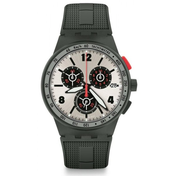 Kaufen Sie Swatch Herrenuhr Chrono Plastic Verdone SUSG405 Chronograph