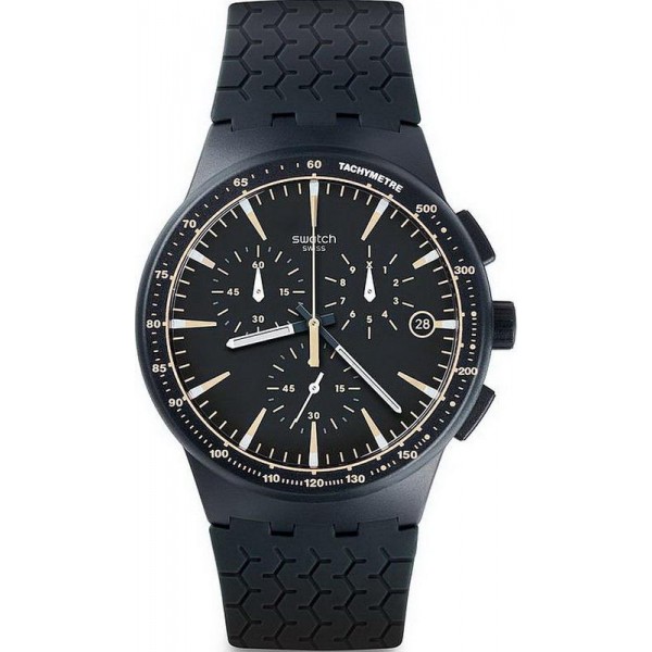 Buy Men's Swatch Watch Chrono Plastic Meine Spur SUSN407 Chronograph