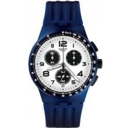 Buy Men's Swatch Watch Chrono Plastic Travel Choc SUSN408 Chronograph