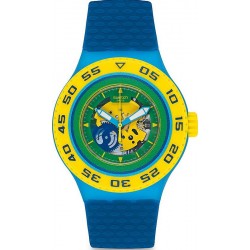 Swatch Unisexuhr Scuba Libre Infrario SUUS102