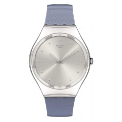 Montre Femme Swatch Skin Irony Blue Moire SYXS134