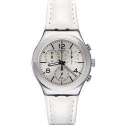 Swatch Unisexuhr Irony Chrono Biancamente YCS111 Chronograph